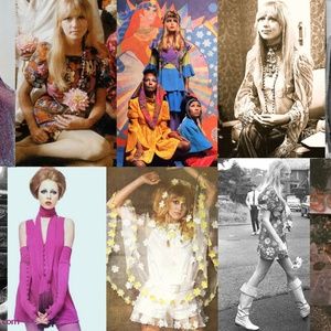 *ISO* 60s MOD, Ethereal, Pattie Boyd Style Fashion
